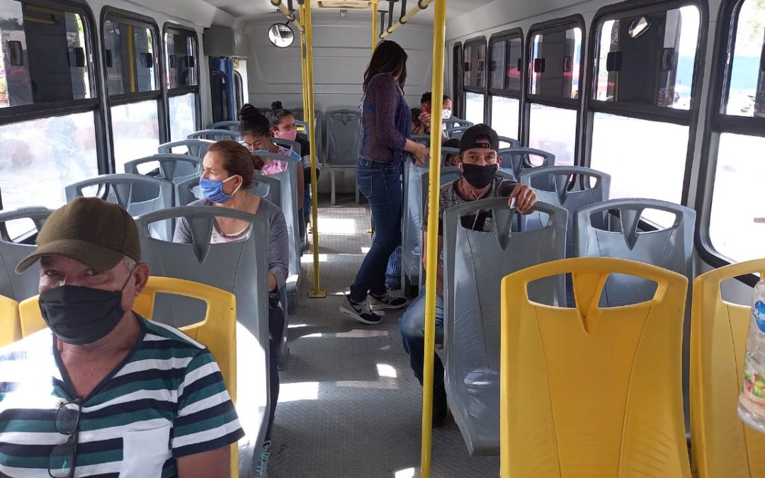 Realizan revisión más fuerte en autobuses del sistema público de transporte