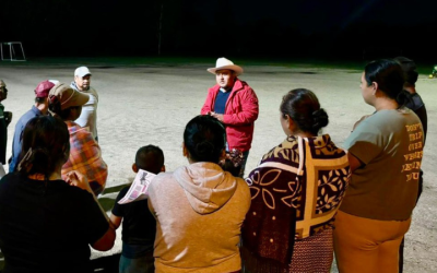 Organiza Melanie brigadas “Juntas y unidos contra el dengue”; llegan a colonias y comunidades