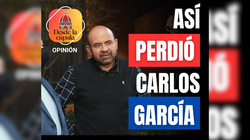 Así perdió Carlos García