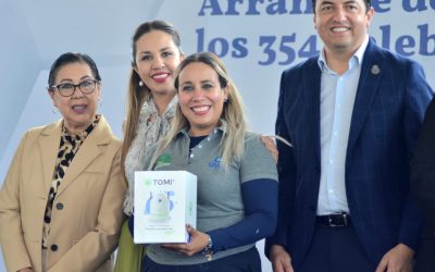 Benefician a 14 Telebachilleratos de Silao con equipos digitales de educación interactiva; agradece Melanie apoyo para generar nuevas oportunidades educativas